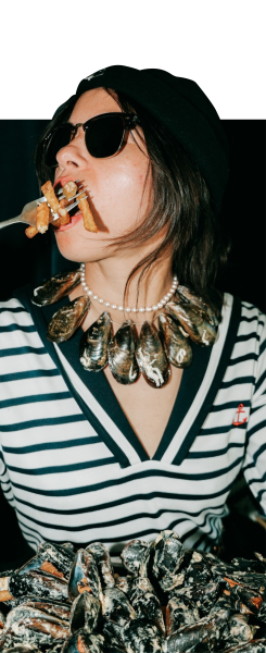 Le restaurant - À La Moule, à La Moule - restaurant LE GRAU-DU-ROI - Resto au Grau du Roi